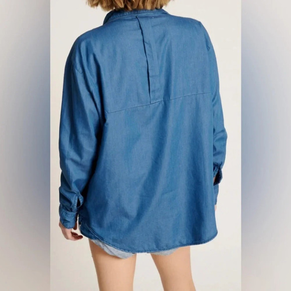 One X One Teaspoon BAHAMA TUX Oversized Shirt Sz XS - Picture 3 of 11